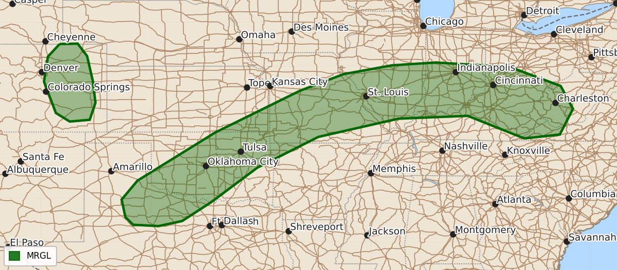 Risk area map for Day 3 Convective Outlook