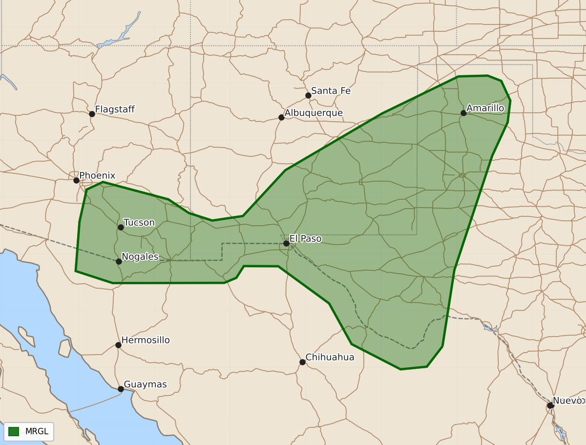 Risk area map for Day 1 Areal Outline