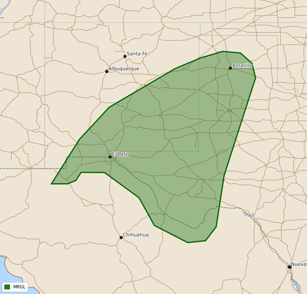 Risk area map for Day 2 Convective Outlook