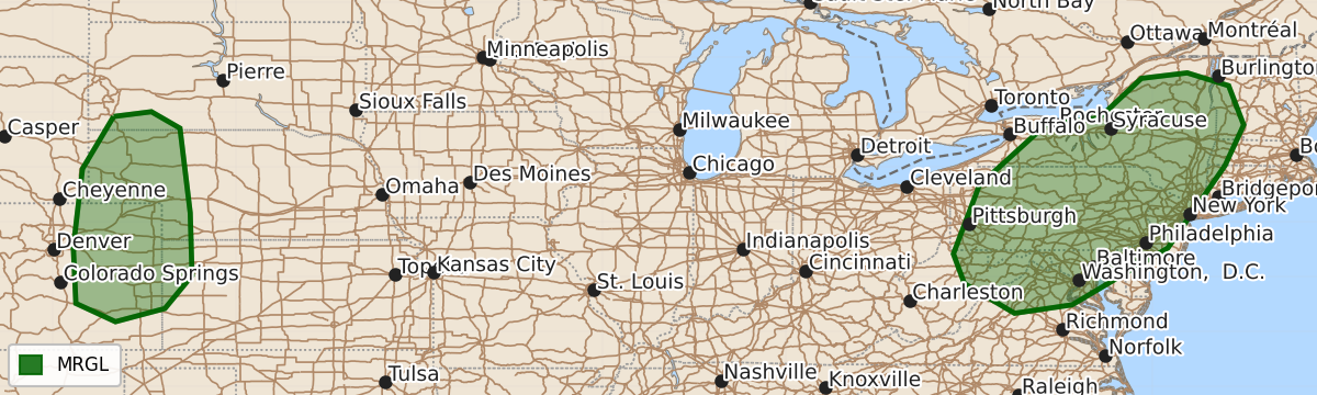 Risk area map for Day 3 Areal Outline