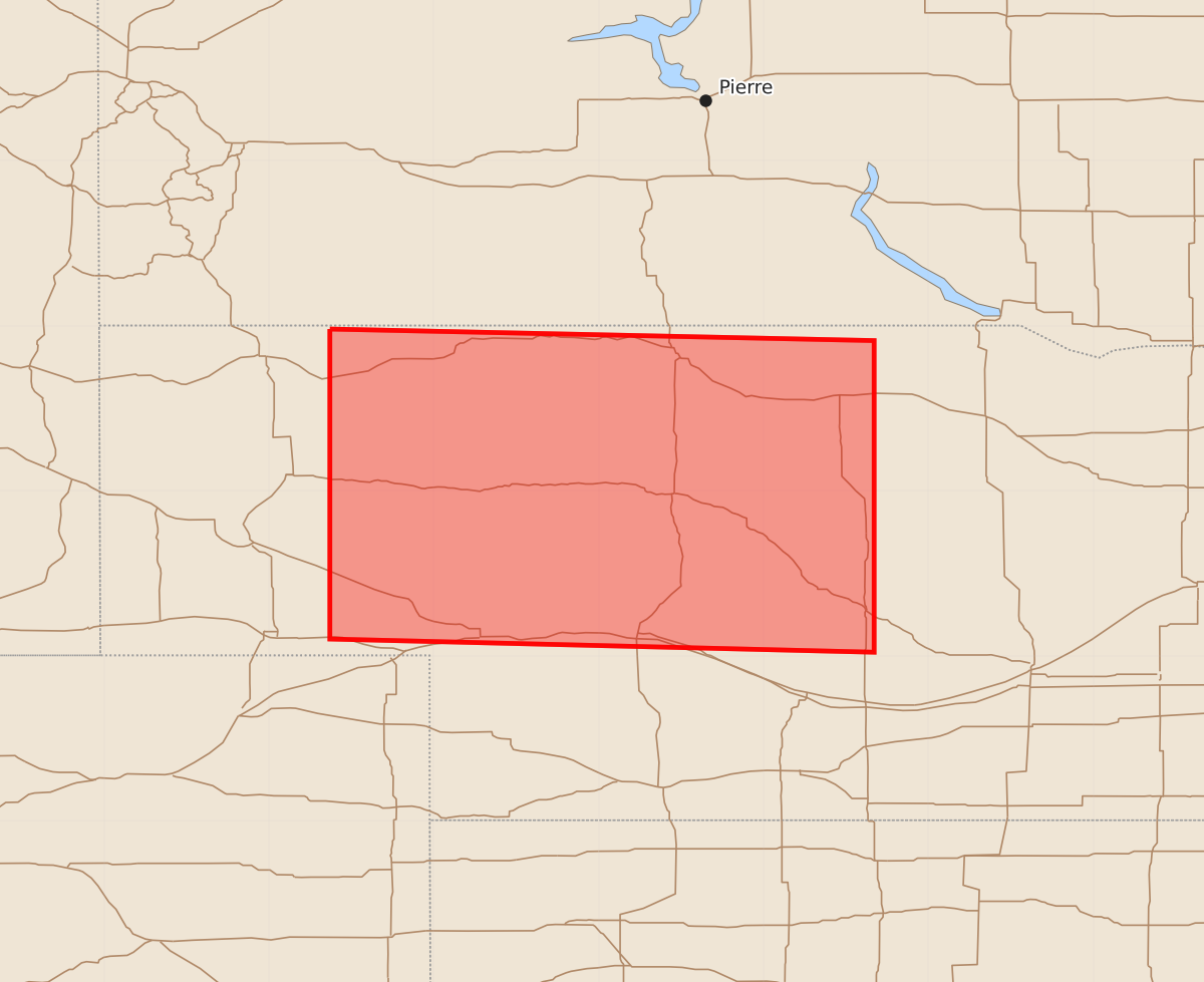 Risk area map for Watch 450 Outline