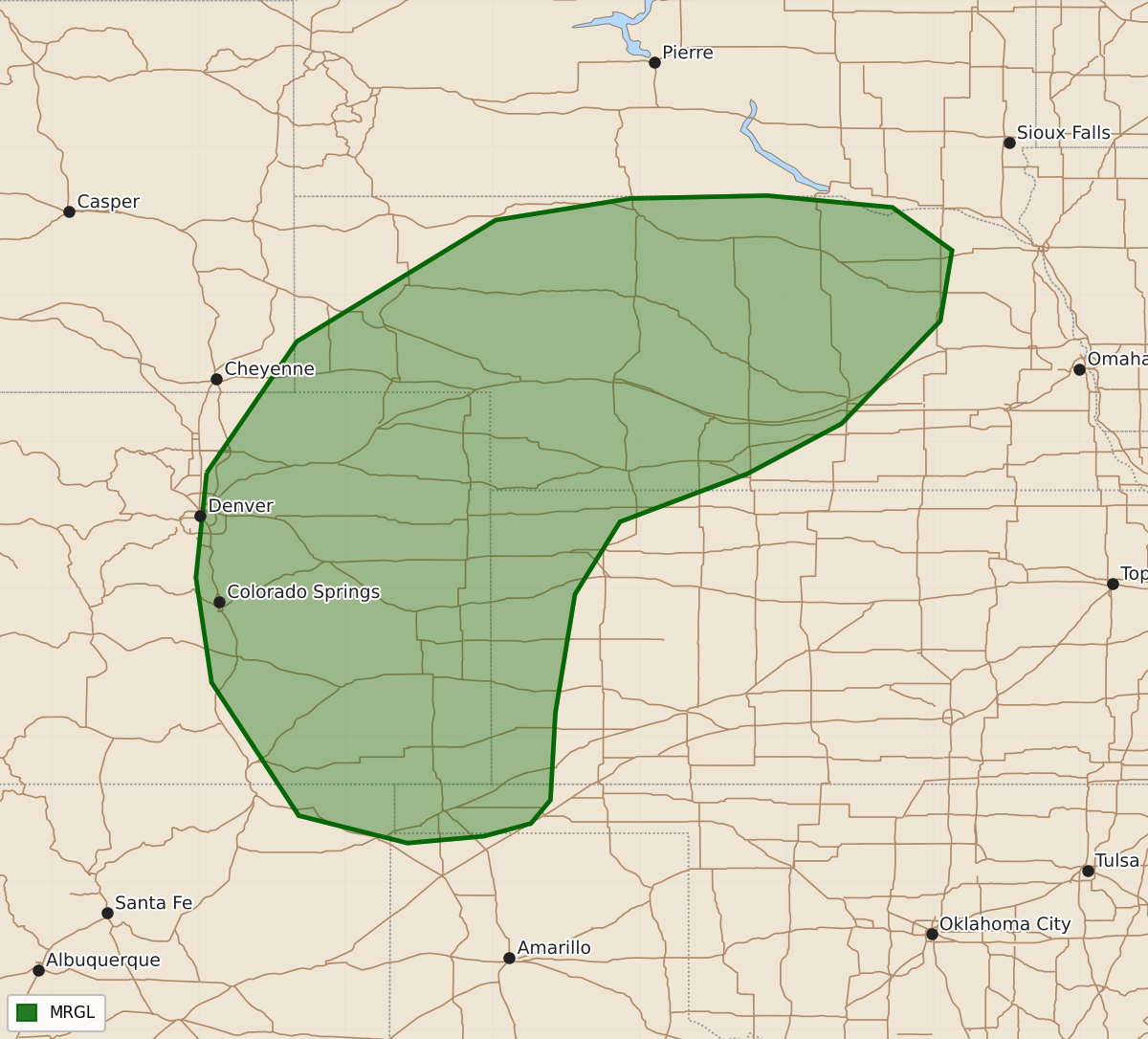 Risk area map for Day 3 Areal Outline