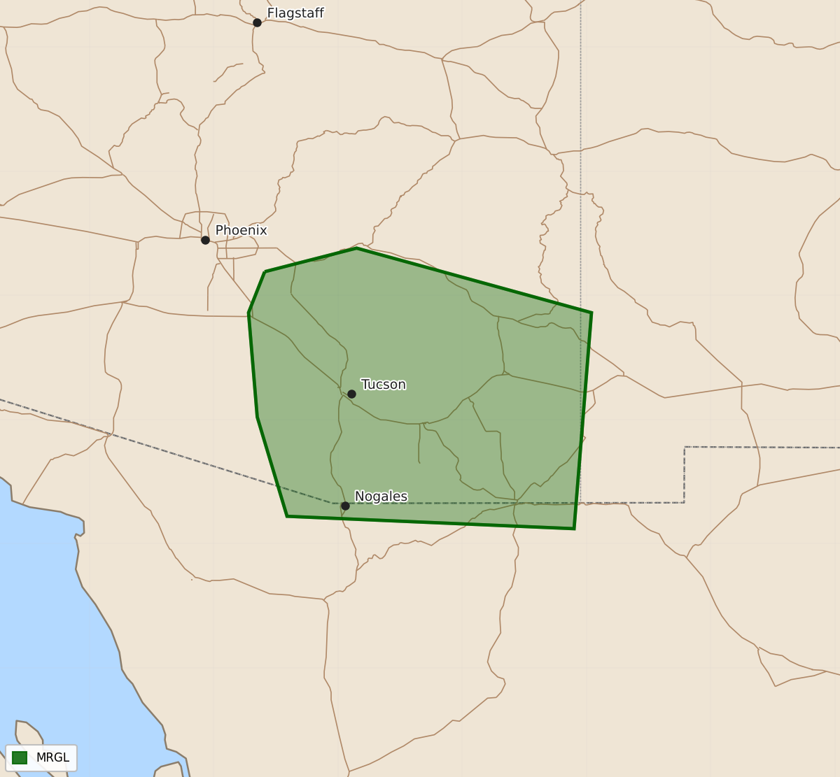 Risk area map for Day 3 Areal Outline