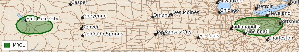 Risk area map for Day 1 Areal Outline