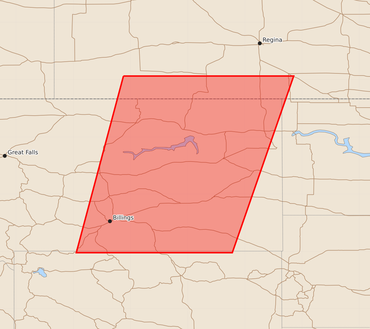 Risk area map for Watch 620 Outline