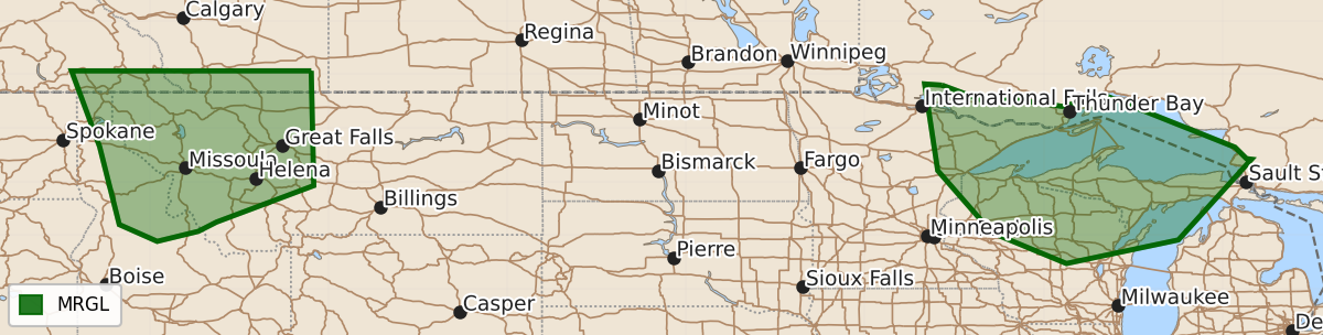 Risk area map for Day 3 Areal Outline