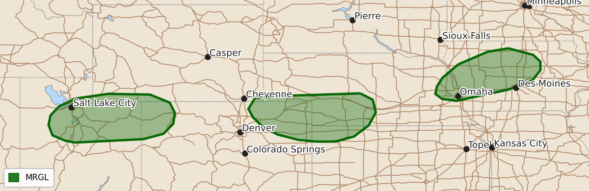 Risk area map for Day 1 Convective Outlook