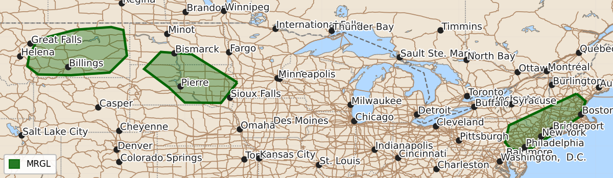 Risk area map for Day 3 Convective Outlook