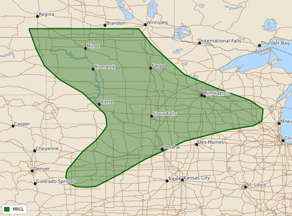 Risk area map for Day 3 Convective Outlook