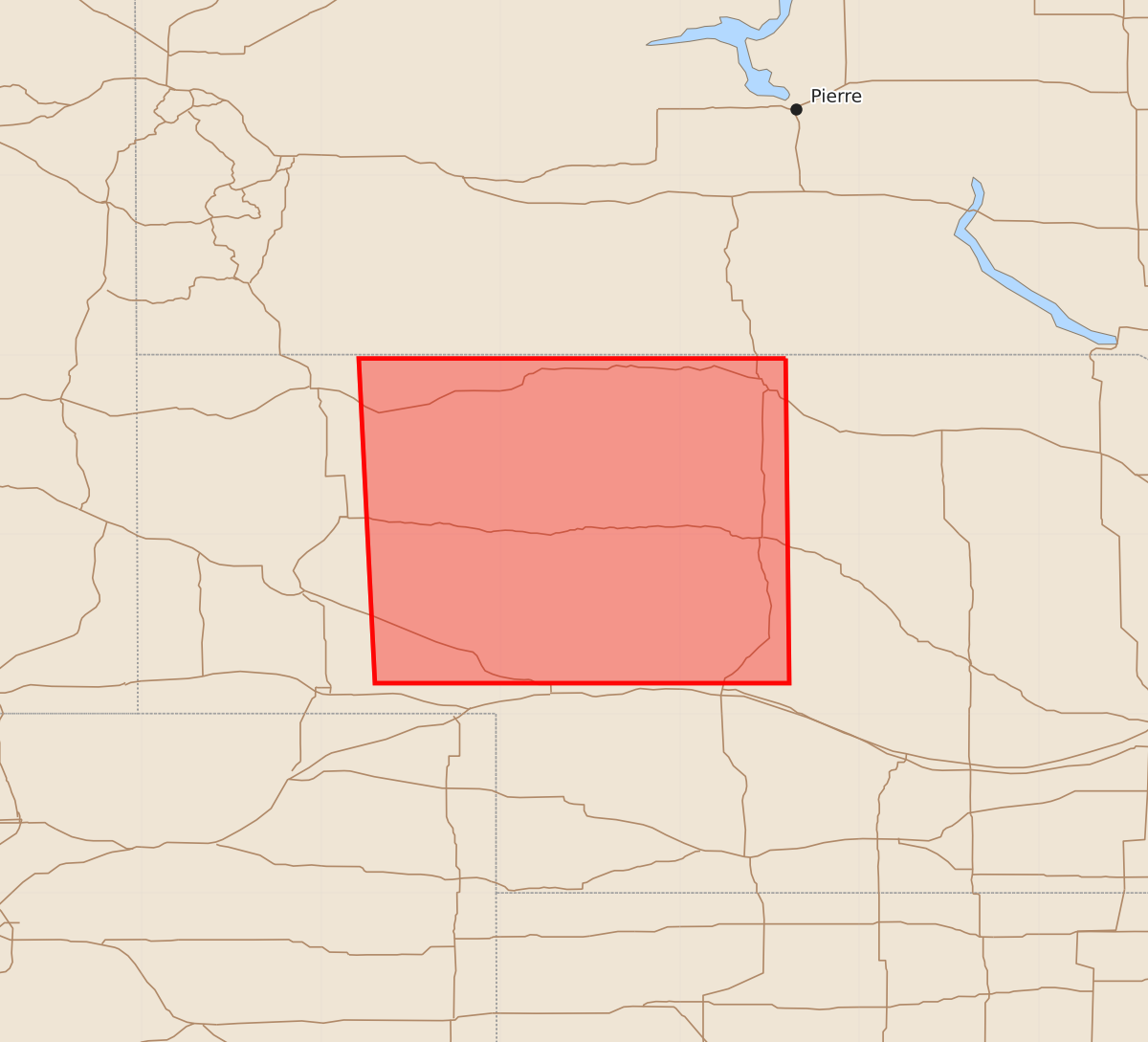 Risk area map for Watch 360 Outline