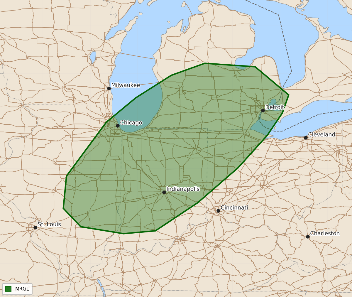 Risk area map for Day 3 Convective Outlook