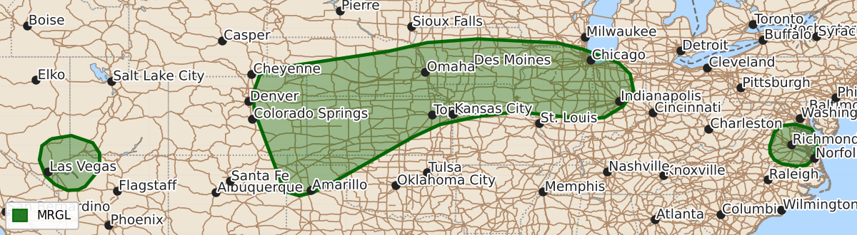 Risk area map for Day 1 Convective Outlook
