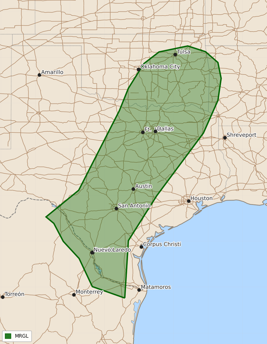 Risk area map for Day 3 Convective Outlook