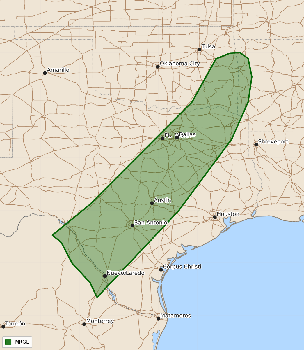 Risk area map for Day 3 Convective Outlook