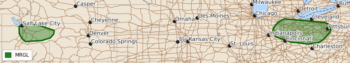 Risk area map for Day 1 Areal Outline