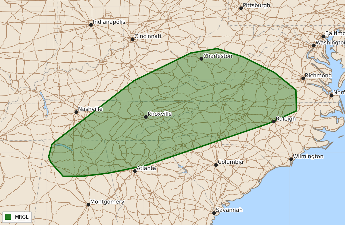 Risk area map for Day 3 Convective Outlook
